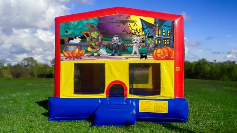 Halloween Moonwalk #1 rental at an event