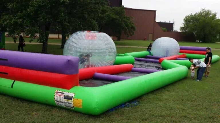 Hamsterball With Track rental photo