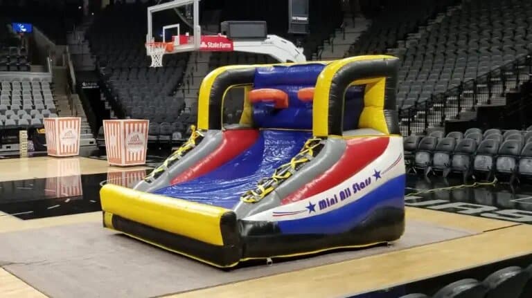 Mini All Stars Basket Ball rental at an event