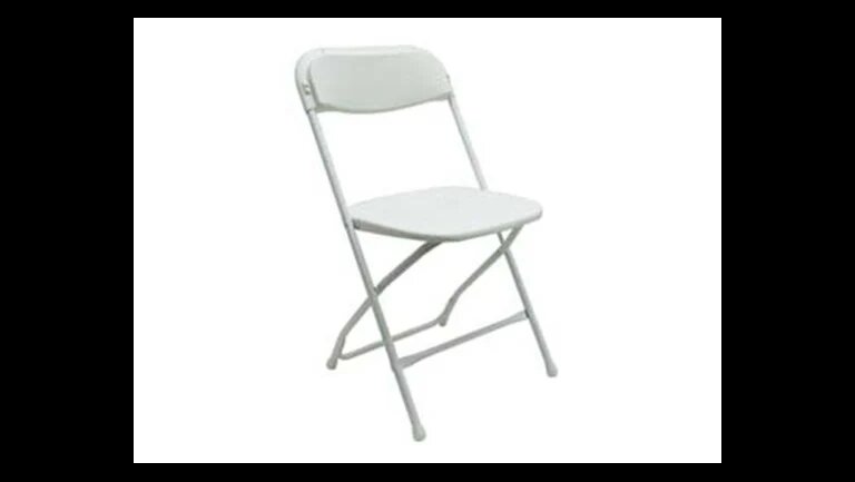 White Chair Rentals at an event