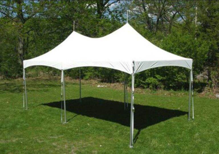 10′ x 20′ High Peak Tent rental at an event