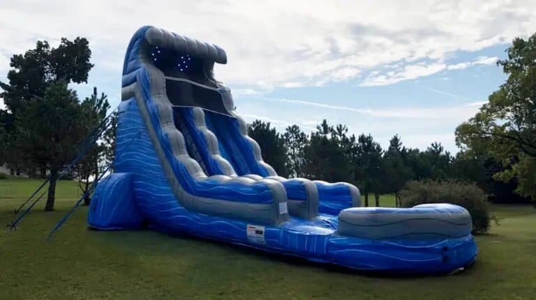 22 Foot Laguna Waves Water Slide (40’L X 21’W X 22’H) rental at an event