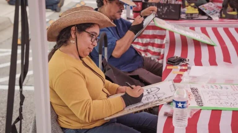 Caricature Artist rental at an event