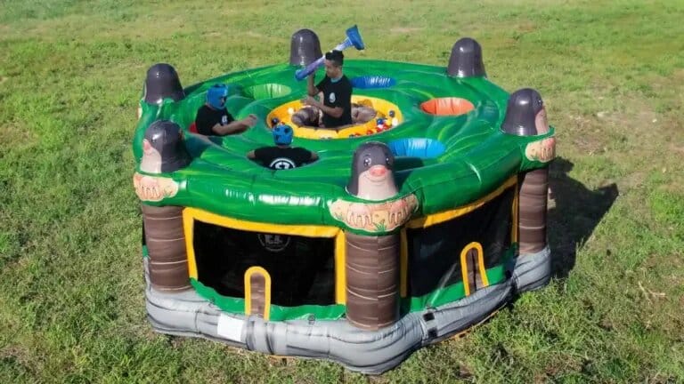Human Whack a Mole rental at an event