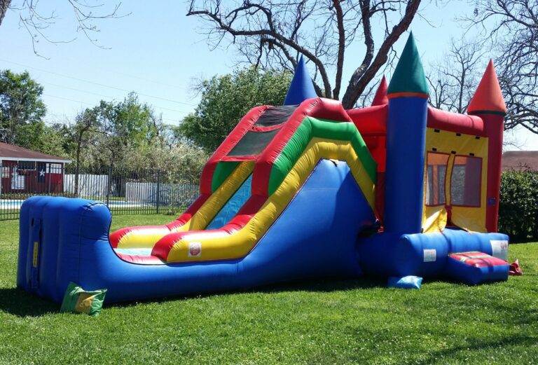 Jump & Slide 3-1 Combo (29’L X 11’W X 15’H) rental at an event