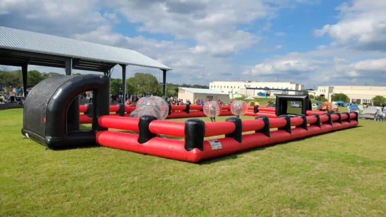 Knockerballs Field (80’L X 40’W X 3’H) rental at an event