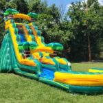 19 Foot Cali Palms Waterslide (35’L X 15’W X 19’H) rental thumbnail 1