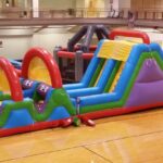60′ Wacky Millenium obstacle course rental thumbnail 1
