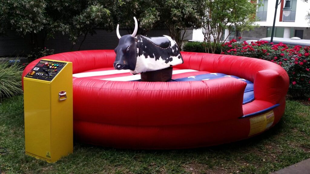 Mechanical Bull – American Flag rental at an event