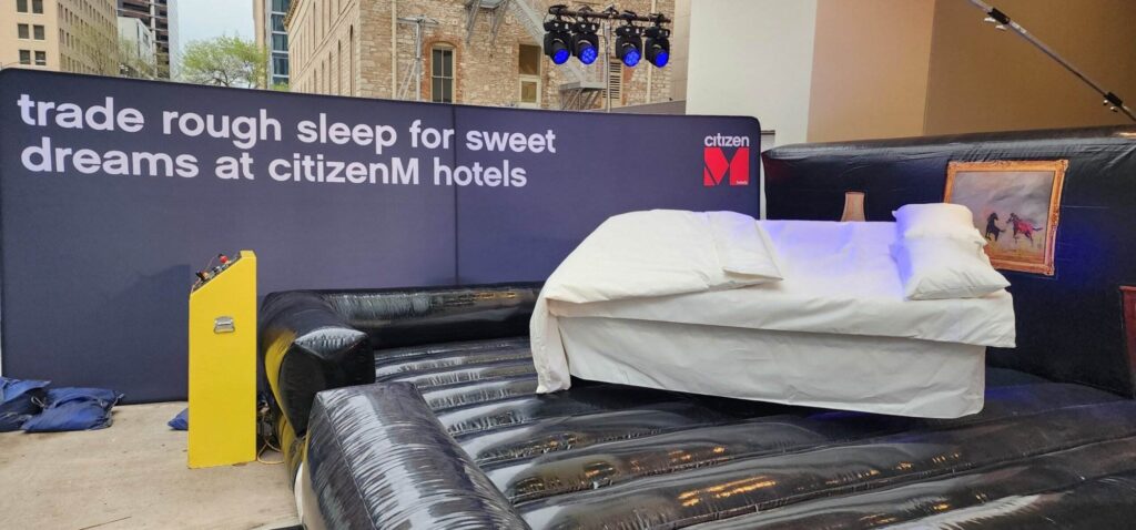 Mechanical Bull – Rodeo bed rental at an event