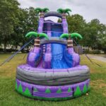 22 Foot Purple Crush SINGLE LANE Water Slide (40’L X 21’W X 22’H) rental thumbnail 1