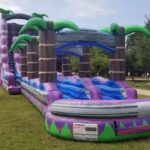 27 Foot Royal Purple Water Slide (65’L X 20’W X 27’H) rental thumbnail 1