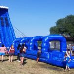 36 Foot Blue Crush Water Slide (95’L X 33’W X 36’H) rental thumbnail 1