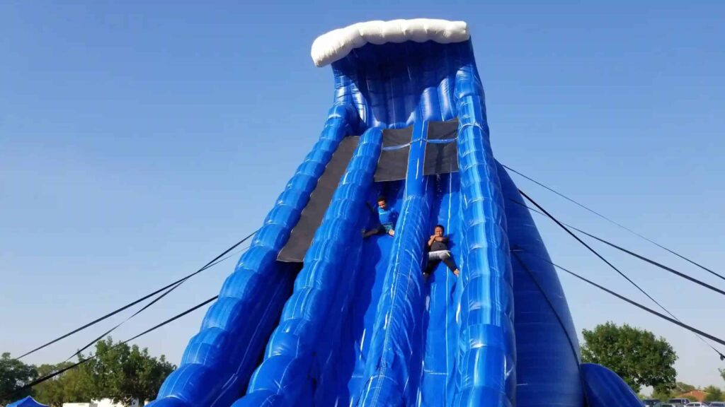 36 Foot Blue Crush Water Slide (95’L X 33’W X 36’H) rental at an event