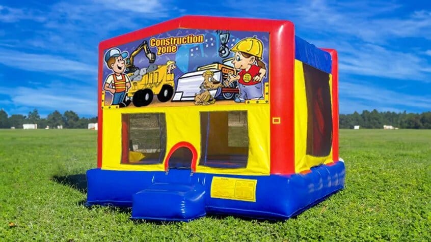 Construction Zone Moonwalk rental photo