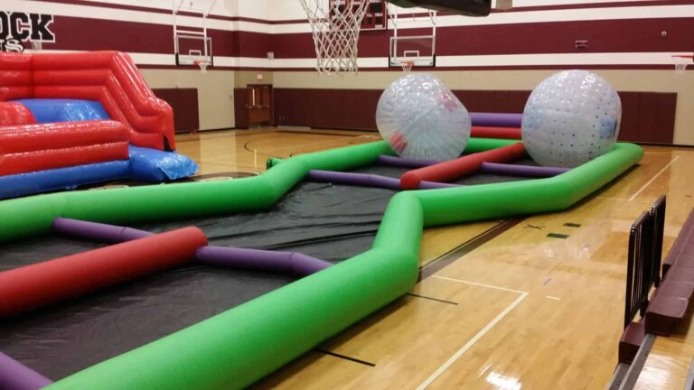 Hamsterball With Track rental photo