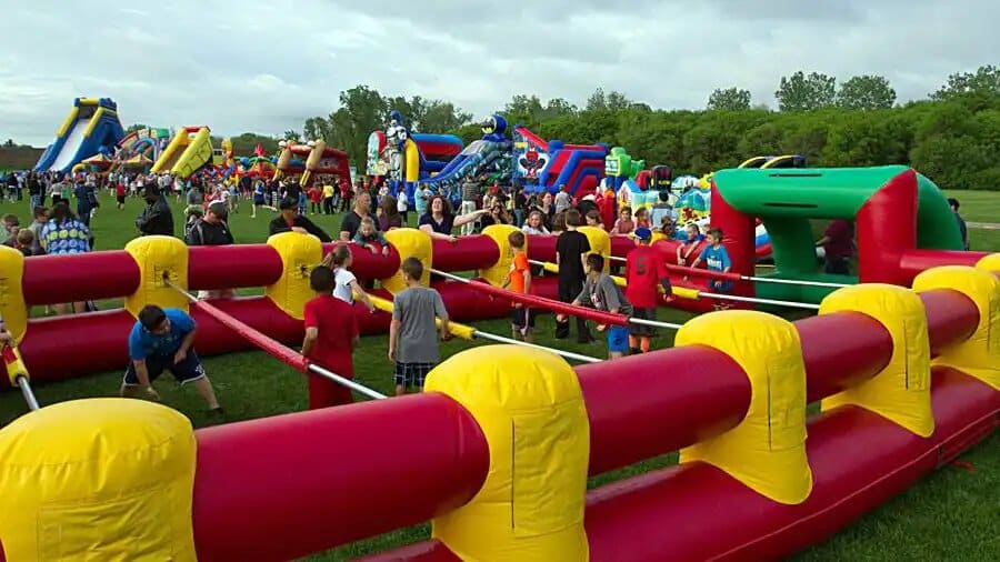 Human Foosball rental photo