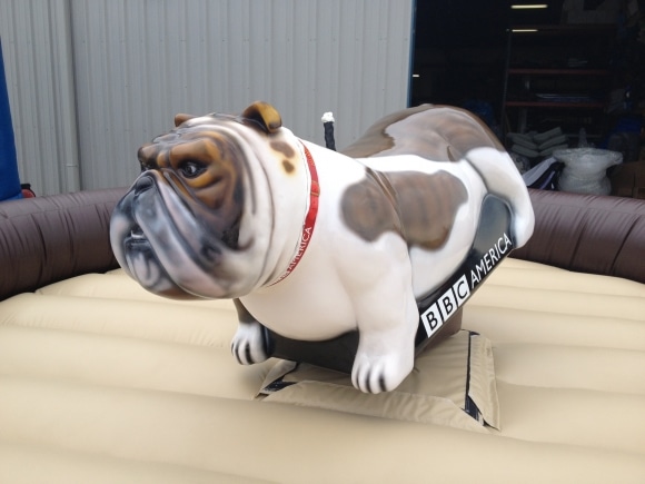 Mechanical Bull Rental and Branding at an event