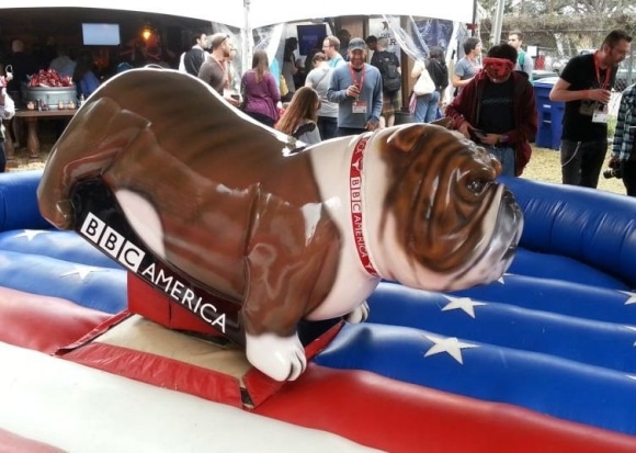 Mechanical Bull Rental and Branding at an event