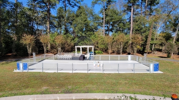 Portable Ice Skating Rink Rental photo
