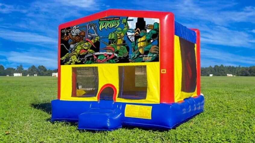 Ninja Turtles Moonwalk rental photo