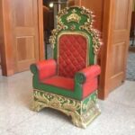Santa Claus king throne Christmas chair rentals thumbnail 4