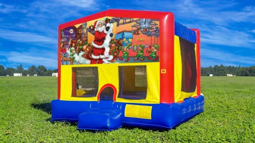 Santa Clause Moonwalk rental photo