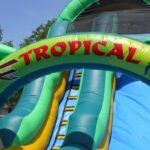 Tropical Water Slide (30’L X 14’W X 18’H) rental thumbnail 1